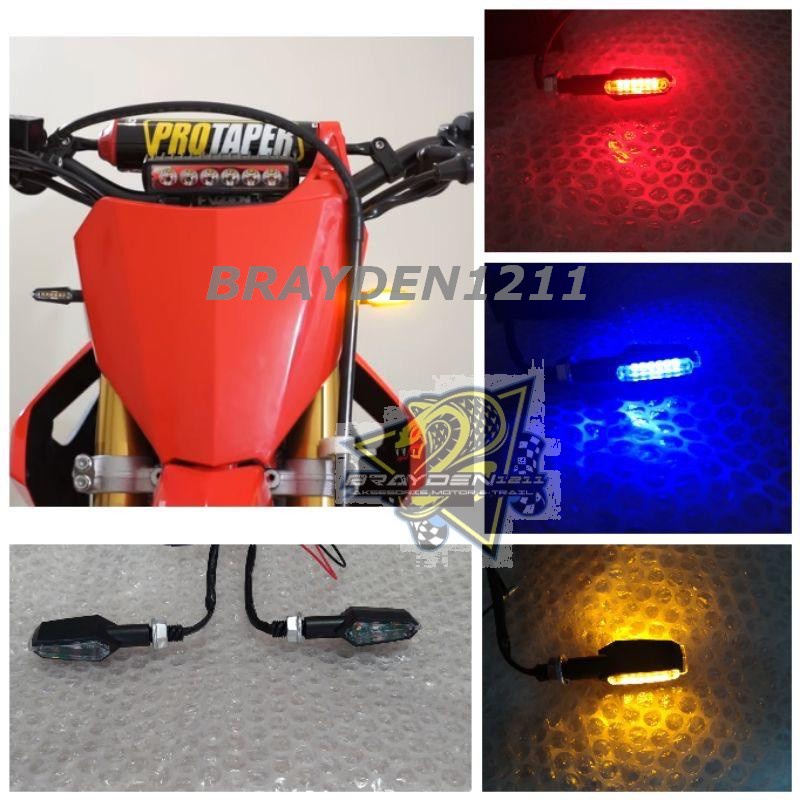 sein sen LED mini 2 sisi KLX crf wr155 vixion megapro ninja tiger