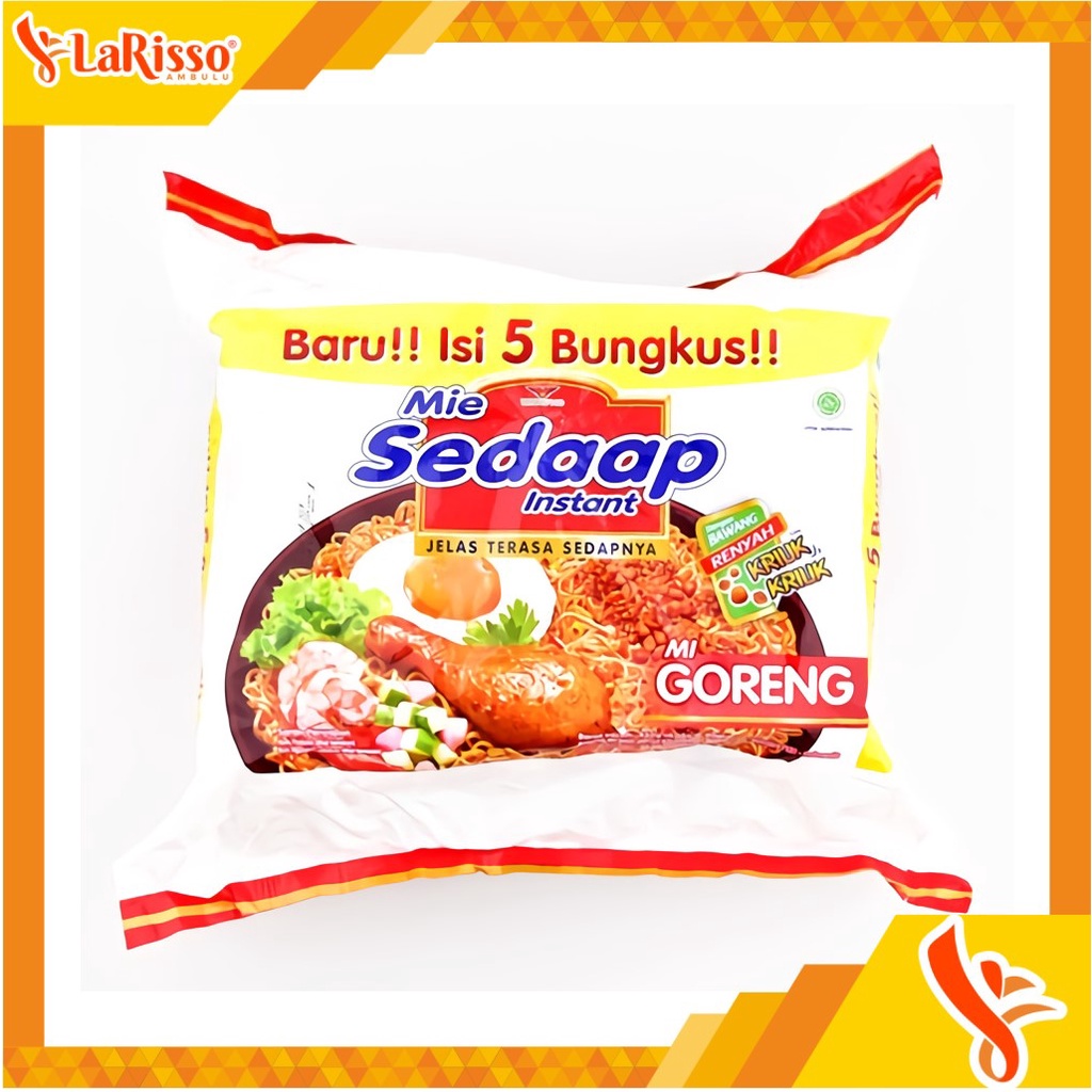 

MIE SEDAAP GORENG PAK 450GR(5'SX90GR)