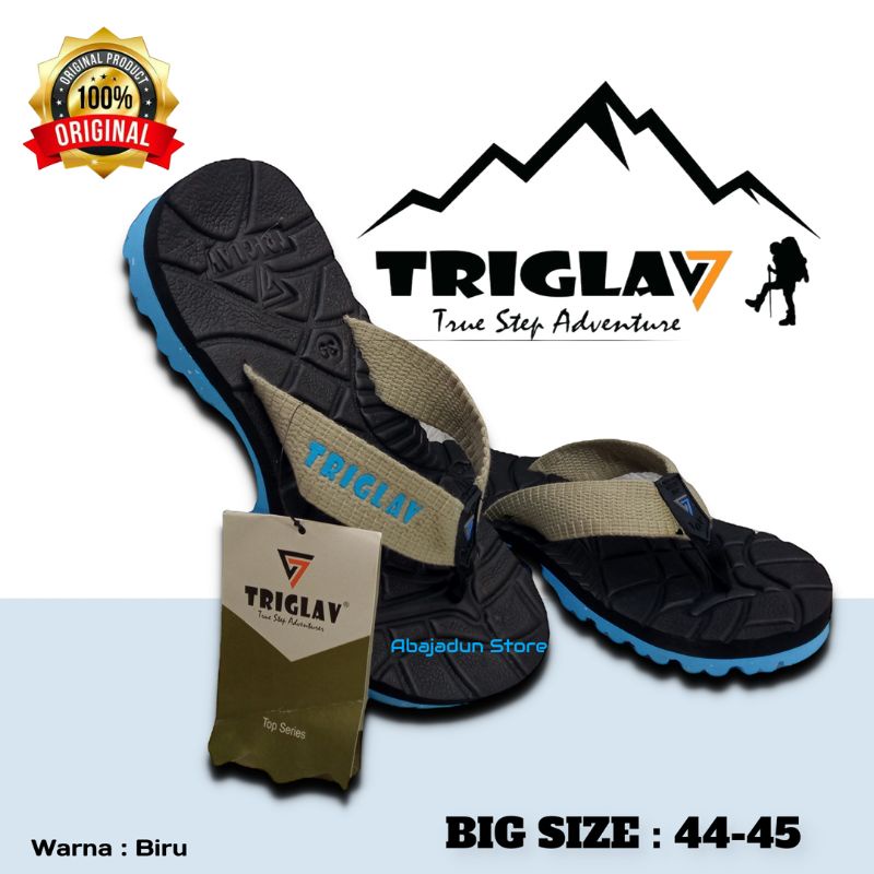 Sandal Jepit Pria TRIGLAV outdoor Original Big Size 44-45