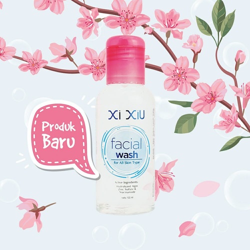 ❣️Rakkistore99❣️XI XIU FACE WASH FOR ALL SKIN TYPE / FACIAL WASH | SABUN MUKA - 100 ML