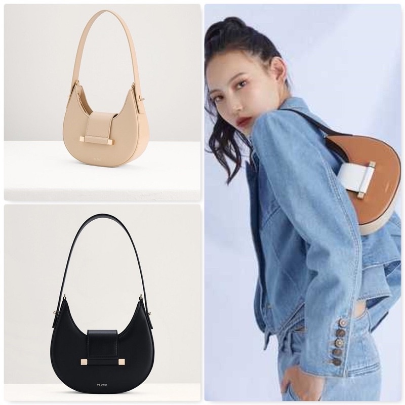 Pedro mini hobo - Tas wanita pedro hobboo handle bag
