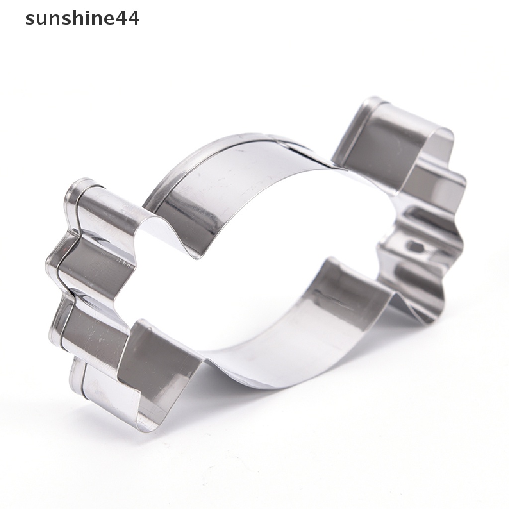 Sunshine Cetakan Kue / Biskuit Bentuk Permen Bahan stainless steel