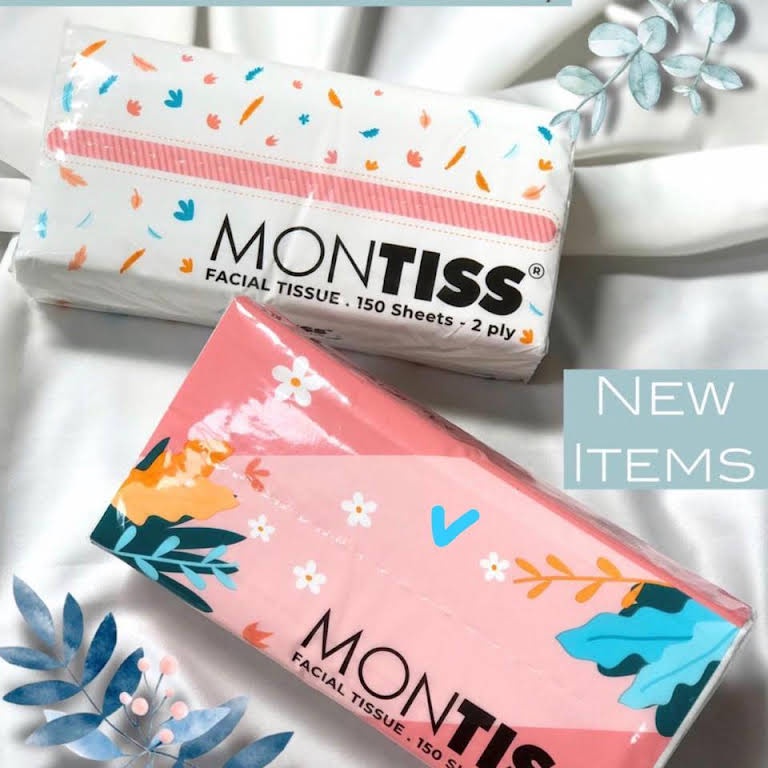 TISSUE PASEO NICE JOLLY MONTISS/ TISU MURAH 2 PLY