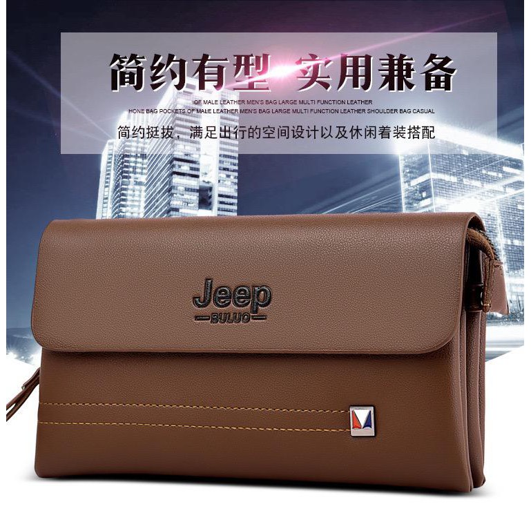 CLUTCH JEEP DOMPET TANGAN KUALITAS PREMIUM 2213 - BISA COD / BAYAR DI TEMPAT