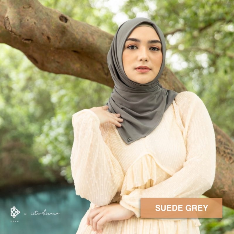 Kirana instant scarf by deyn scarf-Suedegrey