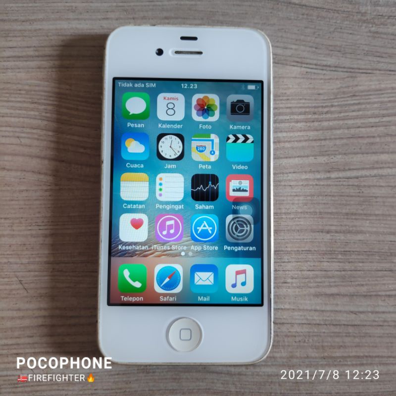 Apple iPhone 4s 16GB minus cek depkripsi | Shopee Indonesia