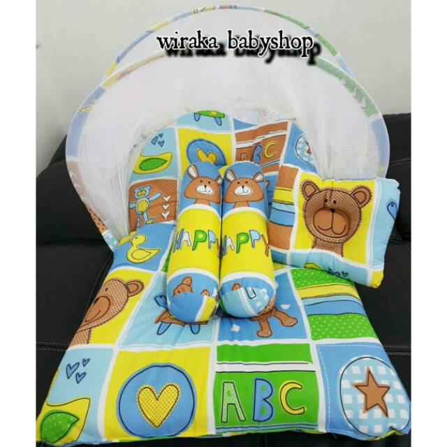 Kasur kelambu bayi lipat toy joy world