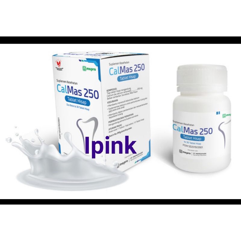 Calmas tablet hisap 250mg