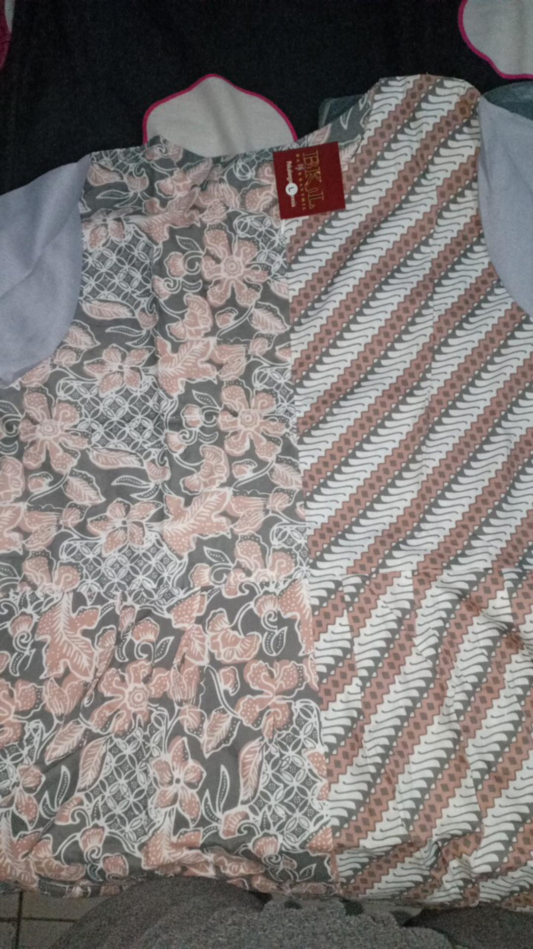 Batik Wanita Asj Sa Hrb026 Kenongo Kemeja Tosca Pendek