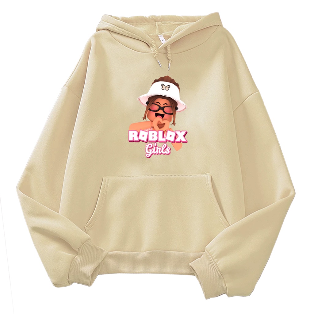 Sweater hoodie anak perempuan BLOX GIRLS baju anak sweter anak cewek cowok game terbaru