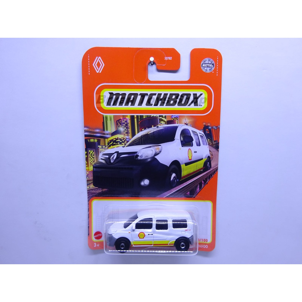 Matchbox Renault Kangoo Putih Tampo Shell