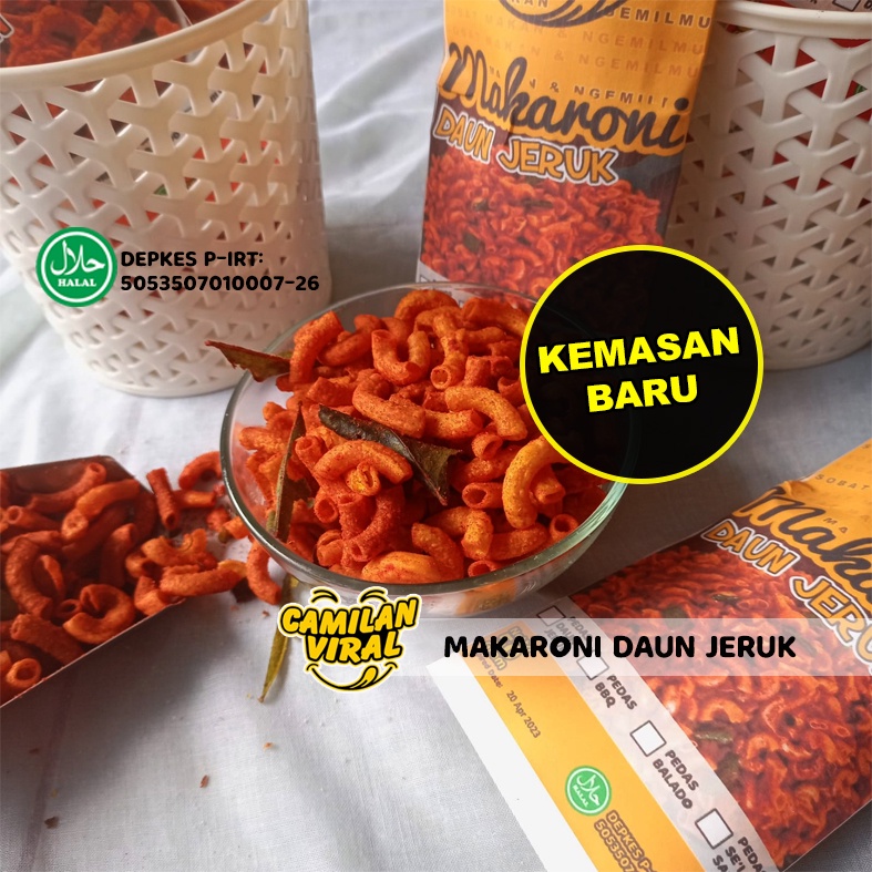 

☑️ (HALAL - IZIN DINKES PIRT) MAKARONI PEDAS JERUK - MAKARONI PEDAS - CEMILAN - PAKET USAHA - CEMILAN VIRAL BY CAMILAN VIRAL