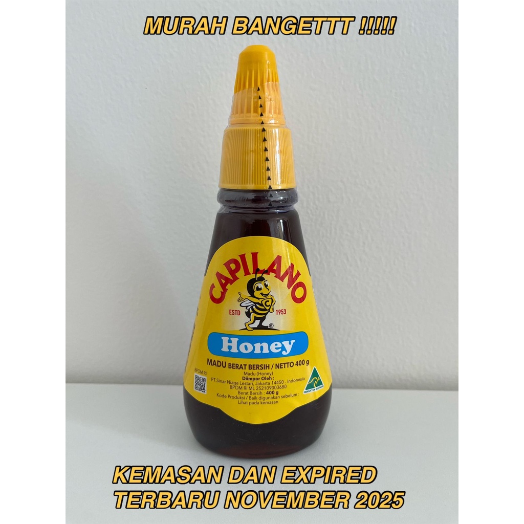 Madu Capilano Honey Australia Original 400gr