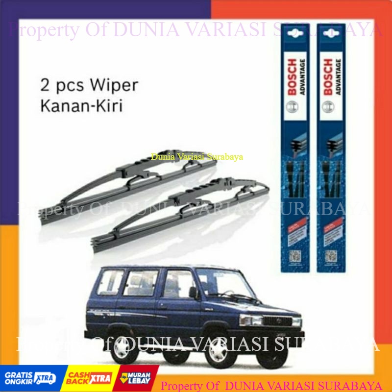 Wiper Frameless Bosch Standar Kijang Kotak