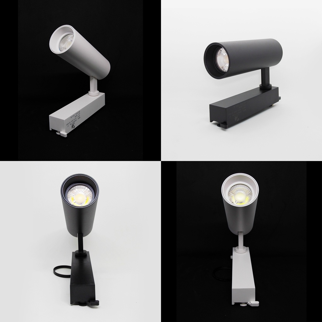Lampu Rel Track LED Lampu Sorot Tracklight Rell Spotlight 12W 25W Lampu Tembak