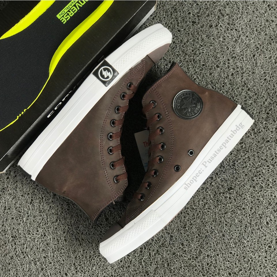 Sepatu Converse Undefeated High Piu Brown