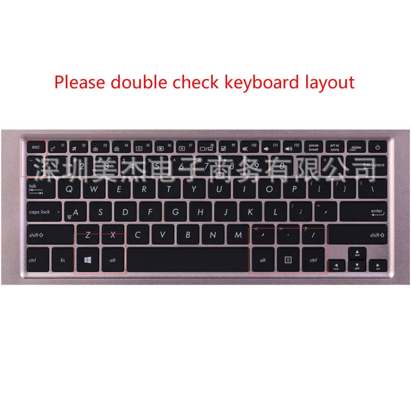 For 14 Inch ASUS ZenBook UX430UA I7-7500U Colorful Silicone laptop Keyboard Protector Keyboard Cover Skin