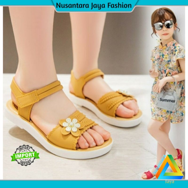 12.12 MEGA SALE - Sandal Anak Perempuan Tali Belakang Import - Sandal Anak Perempuan Balance 2022