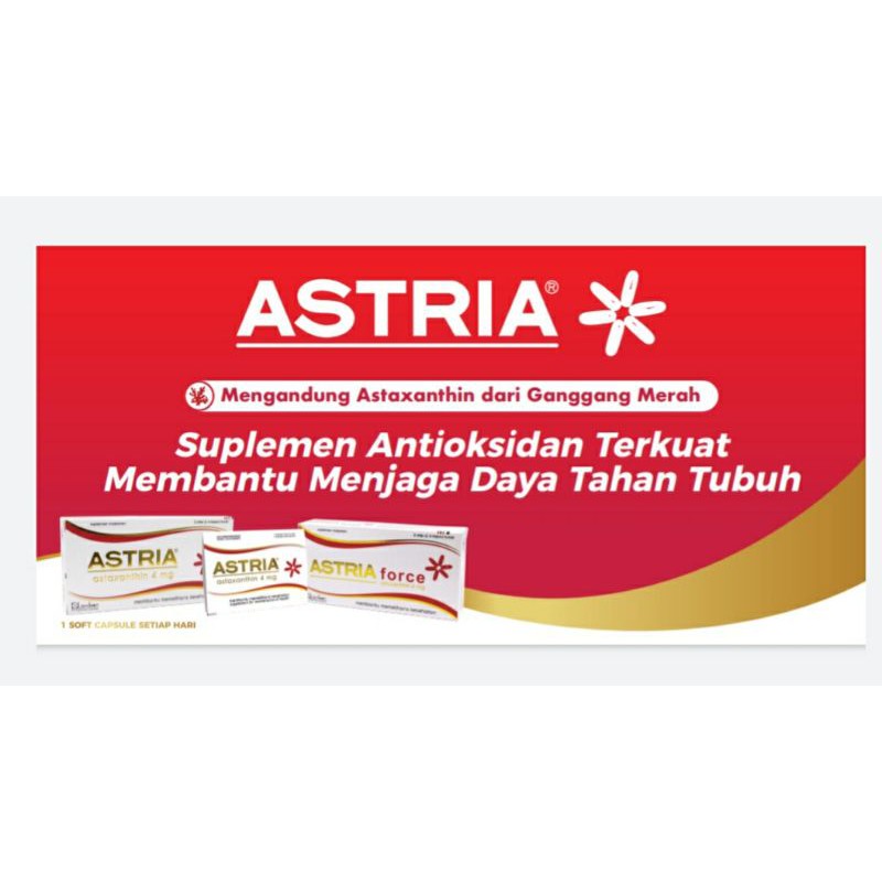 Astria astaxanthin 4 mg BERHADIAH