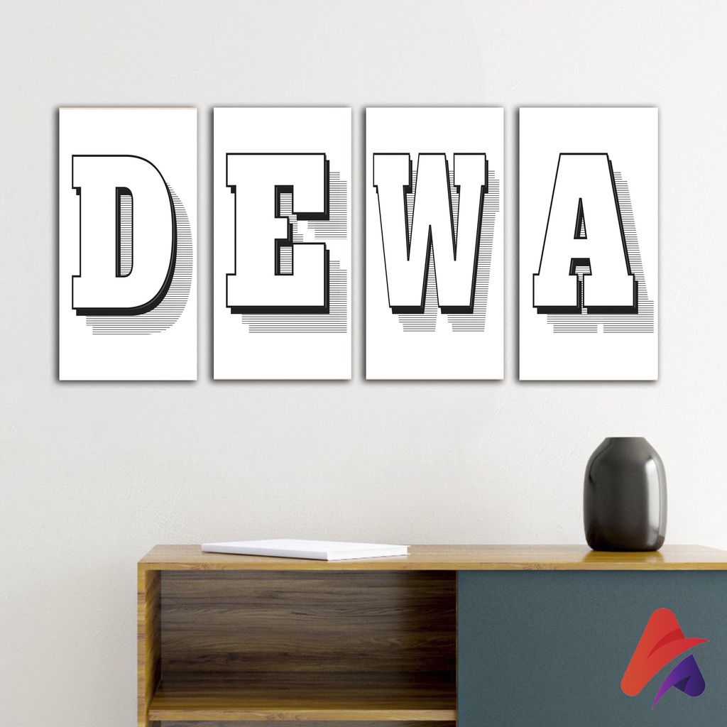 HIASAN DINDING NAMA ABJAD ALFABET SCRABEL (10x20) PAJANGAN KAYU POSTER NAMA KAYU HIASAN DINDING KAMAR RUANGAN NAMA