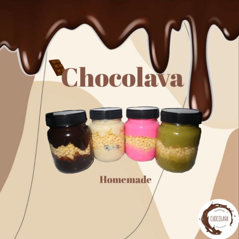

CHOCOLAVA HOMEMADE by random.shop17 FULL 200gram Halal