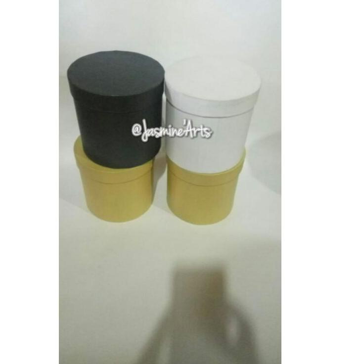 

➷ Box Bulat Bloombox D15T15/ Gift Box / Box Bulat /Round Flower Box /Box Bunga ❇