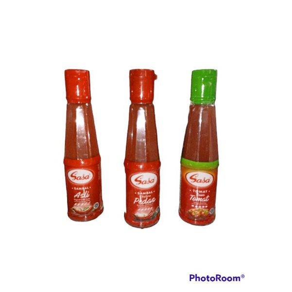 

sasa saus sambal asli, ekstra pedas, tomat