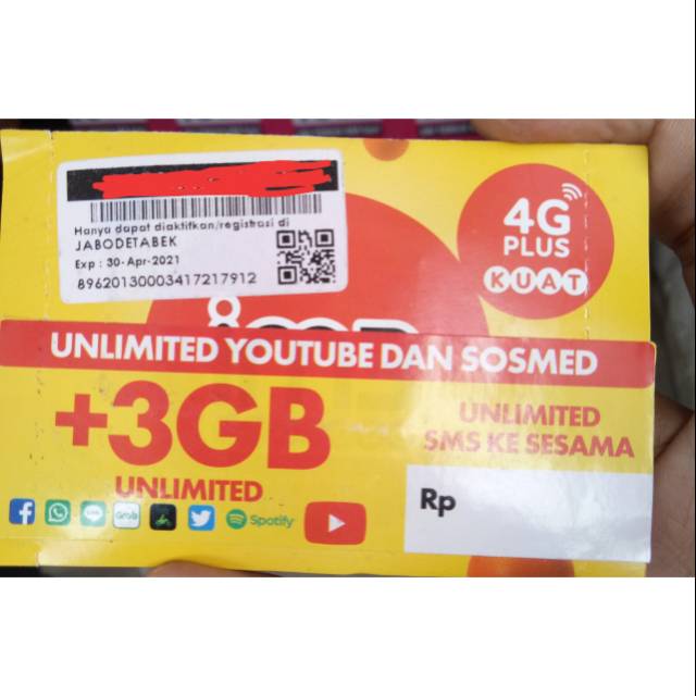 Perdana indosat unlimited 3gb