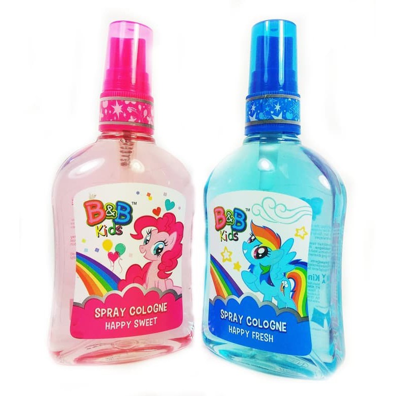 Jual B&B Kids Spray Cologne 100ml Botol - My Little Pony Edition ...