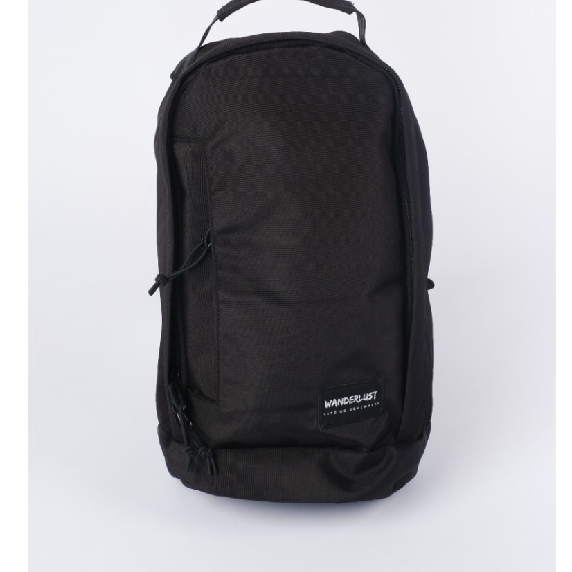 Wanderlust - Crossbag Crossbody Tas Selempang - Greno - Black