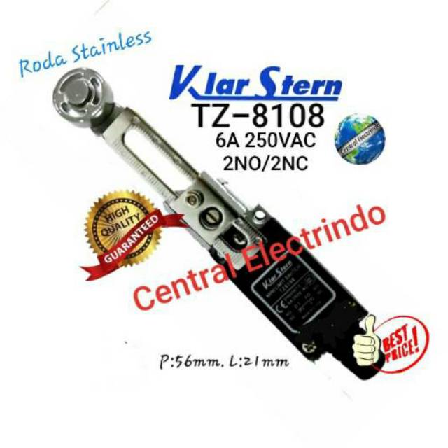 Limit Switch KlarStern TZ8108 Roda Stainless.