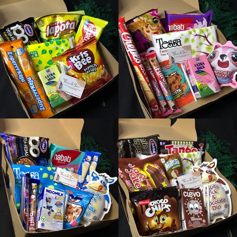 

HAMPERS SNACK BOX // GIFT BOX