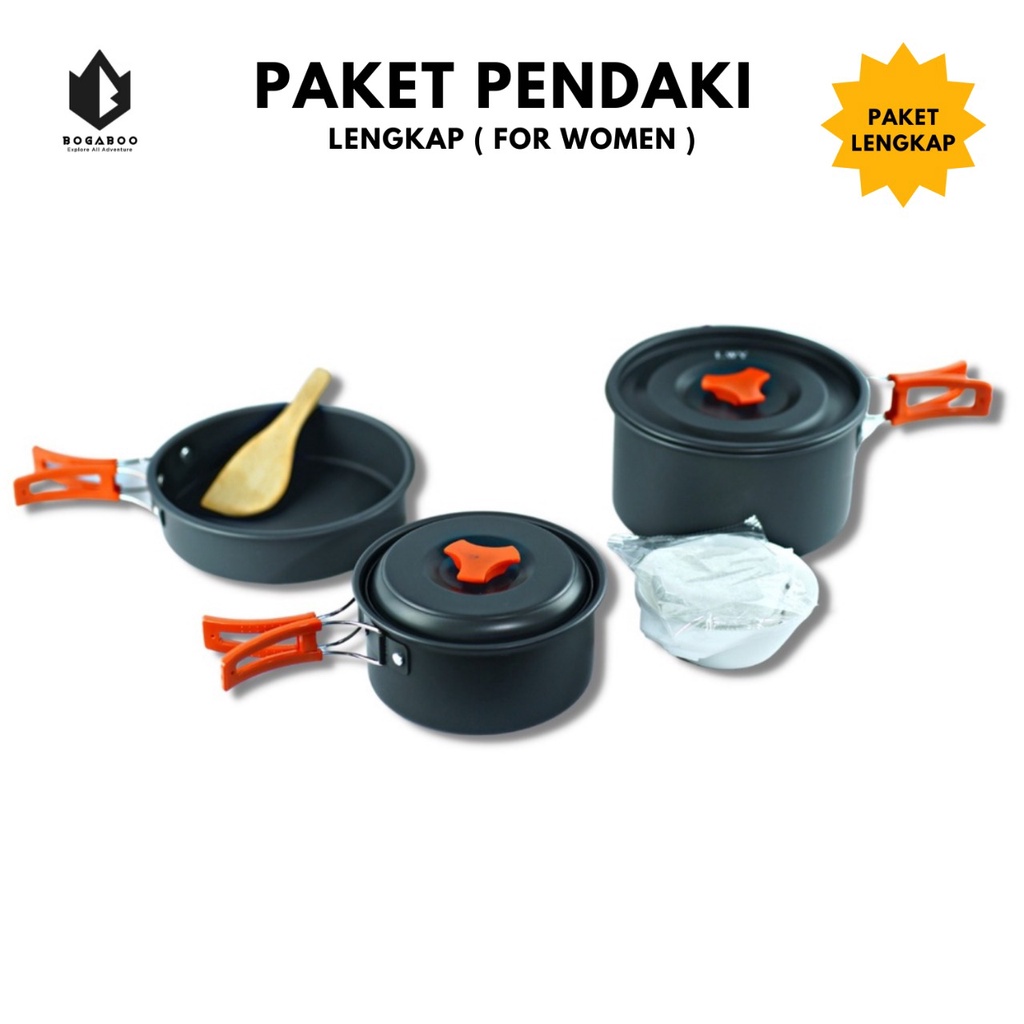 PAKET PENDAKI LENGKAP - Paket Camping Cewek Lengkap