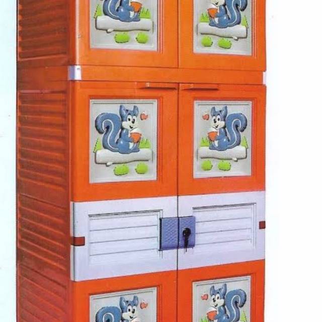 Lemari plastik miami gantung