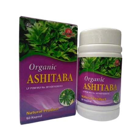 Kapsul organic ashitaba herbal 21
