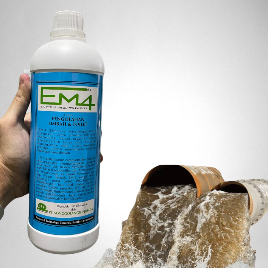 EM4 organik cair limbah toilet 1 liter