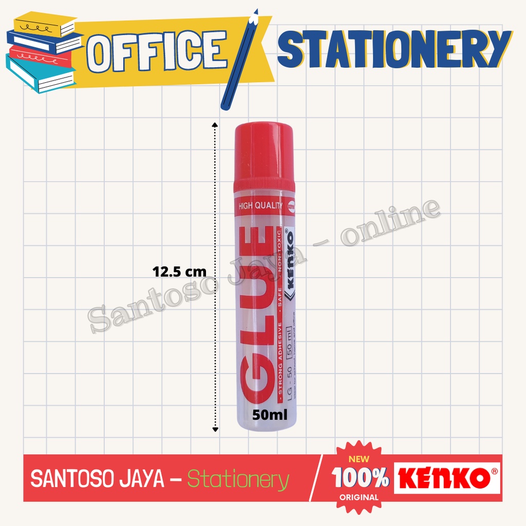 

Lem Cair KENKO Pen 50ml - Liquid Glue KENKO LG-50