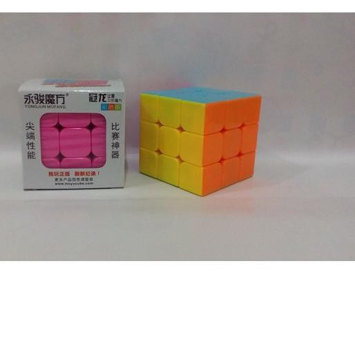 Rubik 3x3 Stickerless Yong Jun Guanlong  Asli Original Harga Murah ☂