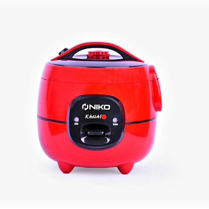 NIKO Mini Rice Cooker Kawai [1L] - Merah MK-10 Murah