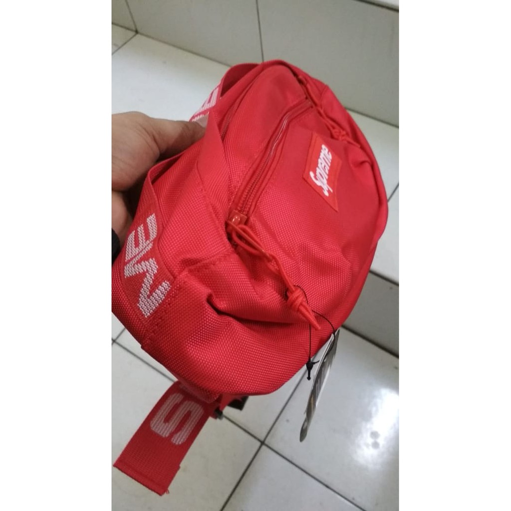 Supreme Waistbag SS18 Red Edition BNIP Diskon