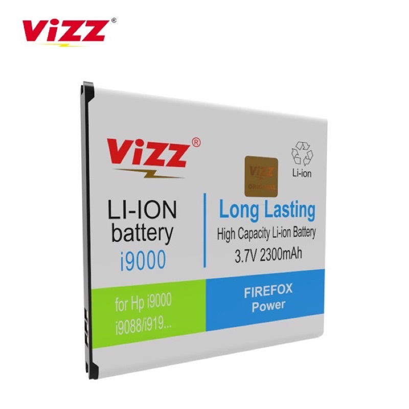 VIZZ Baterai Original Vizz Double Power  sam i9000/i9088/i919