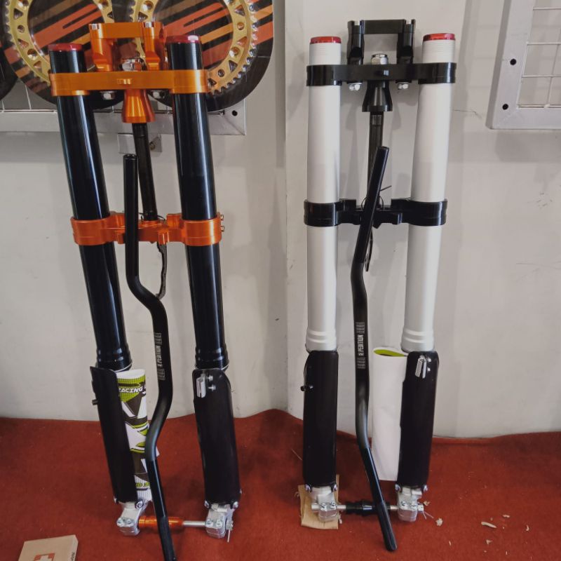 Upsidedown Realjump USD Real Jump EXPEDITION Shock Depan FREEDAY Double Klik KLX 150 CRF 150L WR 155