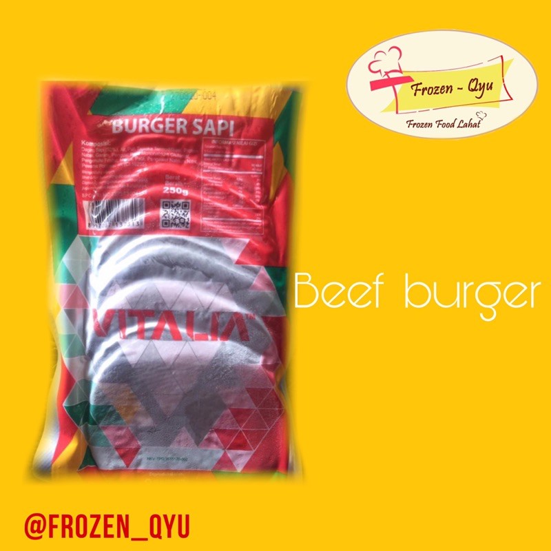 

VITALIA BEEF BURGER