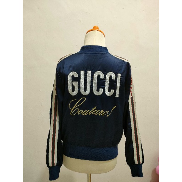 JAKET GUCCI 2IN1 LUAR DALAM BISA PAKAI