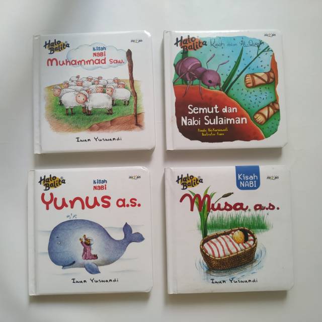 Kisah Nabi Halo Balita Boardbook Second Bekas