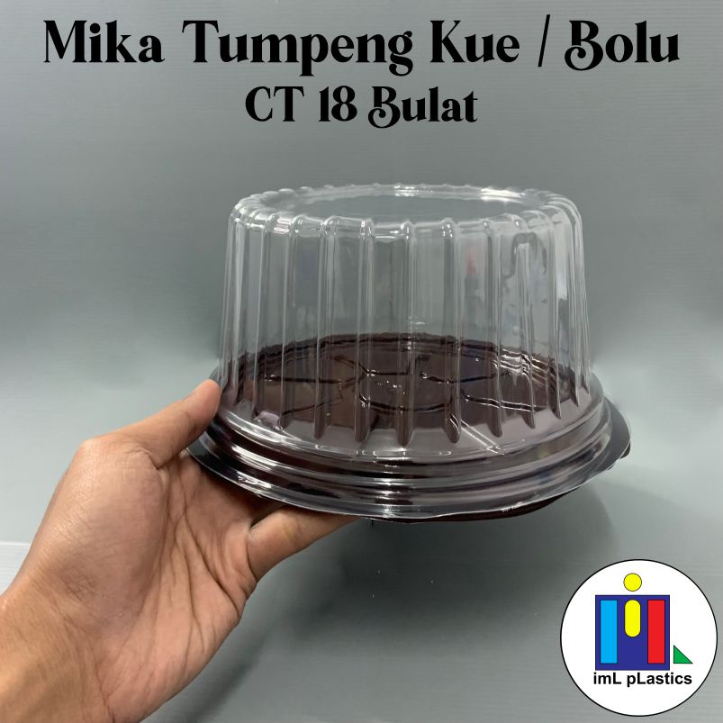 Mika Cake Tray / Box Kue / Kotak Kue / Tumini / Bulat / CT 18 - set 10pcs