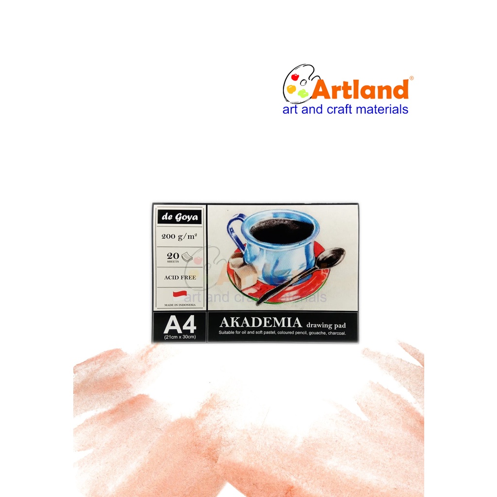 

De Goya Akademia Drawing Pad 200g – Kertas Gambar Premium untuk Media Kering & Basah