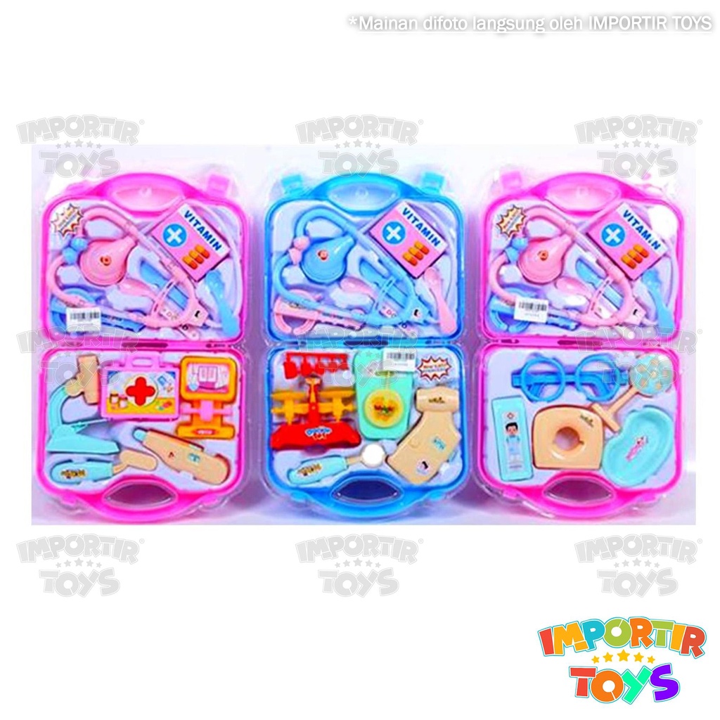 Mainan Edukasi Set Dokter Anak Lengkap Doctor Play Set Toys Kid