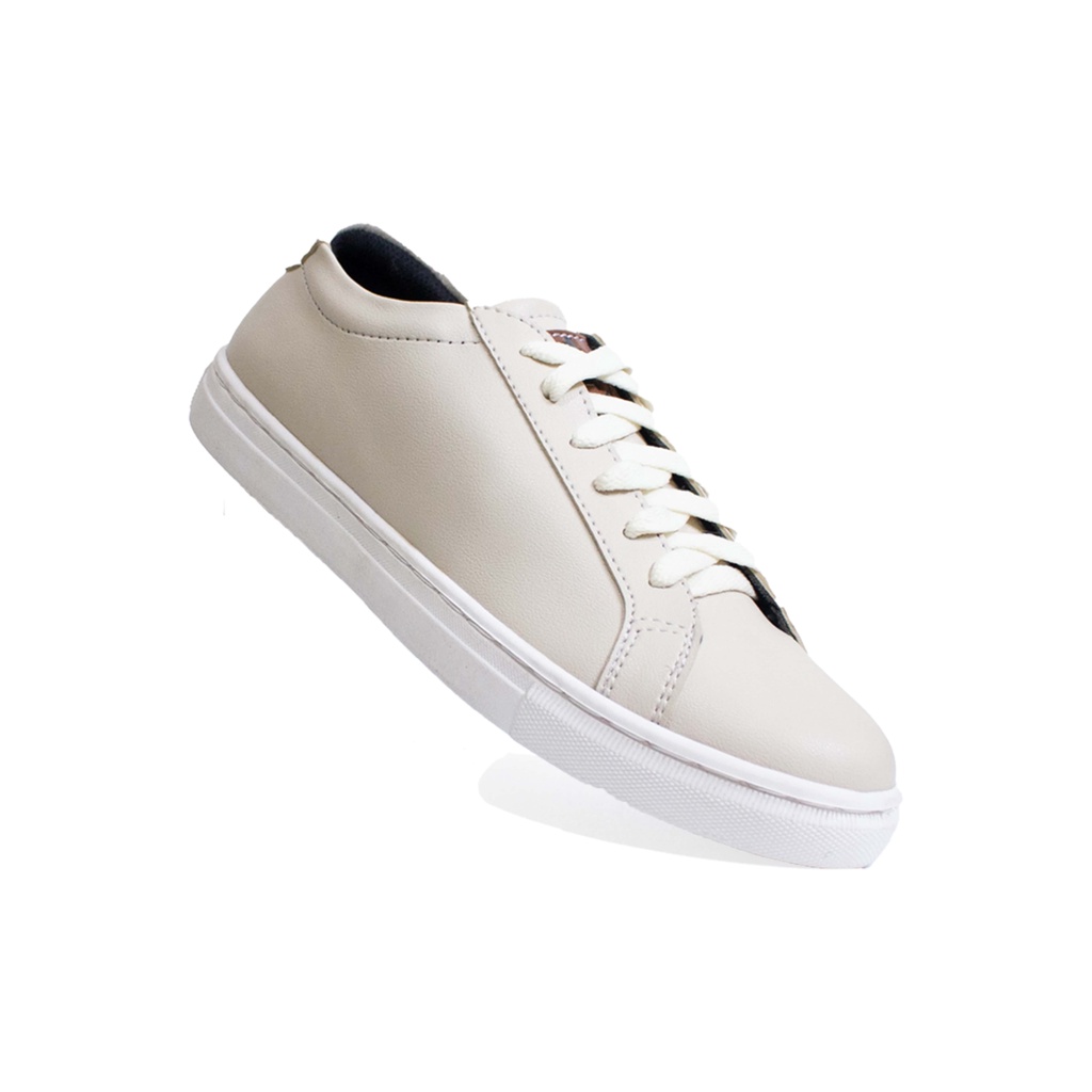 Victor Cream | Sepatu Sneakers Pria Putih Original Casual Polos Cowok Ori Footwear | ARF x FORIND