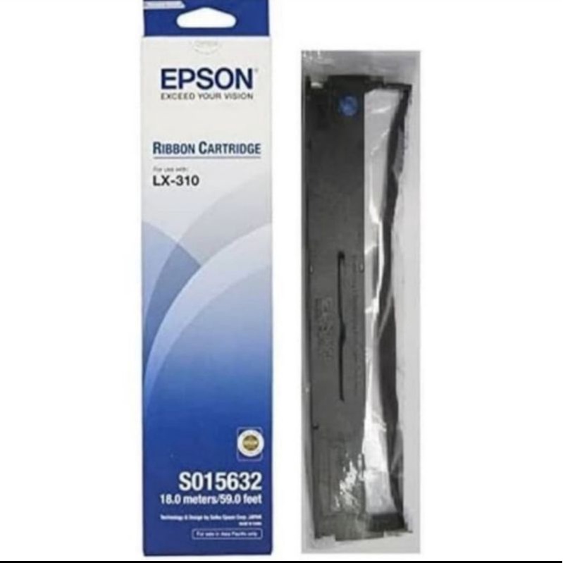RIBBON CARTRIDGE/PITA EPSON LX 310 +rumah catriged
